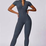 AlienDose | AlienShape™ Viva Motion | Short-Sleeve Jumpsuit That Flatters Your Silhouette