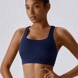 AlienDose | AlienShape™ Cross-Back Top | Cross-Strap Sports Bra to Train with Confidence