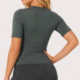 AlienDose | Aliex™ Short-Sleeve Shaping Tee | Show Off Your Curves