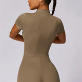 AlienDose | AlienShape™ Viva Motion | Short-Sleeve Jumpsuit That Flatters Your Silhouette