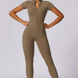 AlienDose | AlienShape™ Viva Motion | Short-Sleeve Jumpsuit That Flatters Your Silhouette