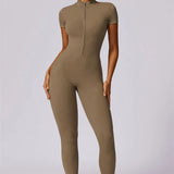 AlienDose | AlienShape™ Viva Motion | Short-Sleeve Jumpsuit That Flatters Your Silhouette