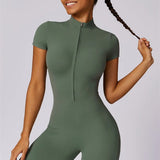 AlienDose | AlienShape™ Viva Motion | Short-Sleeve Jumpsuit That Flatters Your Silhouette