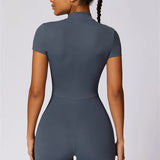 AlienDose | AlienShape™ Viva Motion | Short-Sleeve Jumpsuit That Flatters Your Silhouette