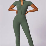 AlienDose | AlienShape™ Viva Motion | Short-Sleeve Jumpsuit That Flatters Your Silhouette