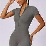 AlienDose | AlienShape™ Viva Motion | Short-Sleeve Jumpsuit That Flatters Your Silhouette