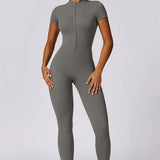 AlienDose | AlienShape™ Viva Motion | Short-Sleeve Jumpsuit That Flatters Your Silhouette