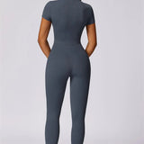 AlienDose | AlienShape™ Viva Motion | Short-Sleeve Jumpsuit That Flatters Your Silhouette
