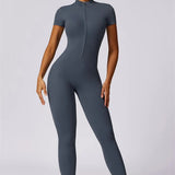 AlienDose | AlienShape™ Viva Motion | Short-Sleeve Jumpsuit That Flatters Your Silhouette