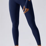 AlienDose | AlienShape™ Cross-Back Top & Leggings 2-Piece Set | Cross-Strap Sports Bra + Leggings to Train with Confidence