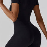 AlienDose | AlienShape™ Viva Motion | Short-Sleeve Jumpsuit That Flatters Your Silhouette