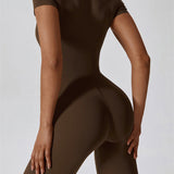 AlienDose | AlienShape™ Viva Motion | Short-Sleeve Jumpsuit That Flatters Your Silhouette