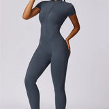 AlienDose | AlienShape™ Viva Motion | Short-Sleeve Jumpsuit That Flatters Your Silhouette