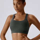 AlienDose | AlienShape™ Cross-Back Top | Cross-Strap Sports Bra to Train with Confidence