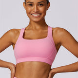 AlienDose | AlienShape™ Cross-Back Top | Cross-Strap Sports Bra to Train with Confidence