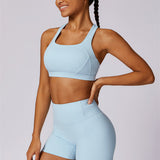 AlienDose | AlienShape™ Cross-Back Top | Cross-Strap Sports Bra to Train with Confidence