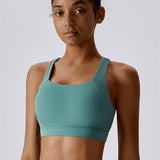 AlienDose | AlienShape™ Cross-Back Top | Cross-Strap Sports Bra to Train with Confidence