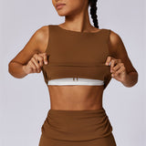 AlienDose | AlienMove™ Iron Feel Top | Wide-Strap Sports Bra to Train with Confidence