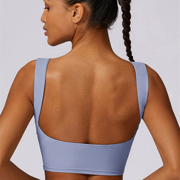 AlienDose | AlienMove™ Iron Feel Top | Wide-Strap Sports Bra to Train with Confidence
