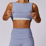 AlienDose | AlienMove™ Iron Feel Top | Wide-Strap Sports Bra to Train with Confidence