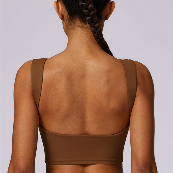 AlienDose | AlienMove™ Iron Feel Top | Wide-Strap Sports Bra to Train with Confidence