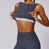 AlienDose | AlienMove™ Iron Feel Top | Wide-Strap Sports Bra to Train with Confidence