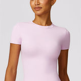 AlienDose | AlienMove™ Minimalist Tee | Short-Sleeve Sports Tee That Flatters Your Silhouette