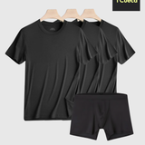 AlienDose | 3-Pack Essential Move Tees – Modal & Elastane + Free Briefs
