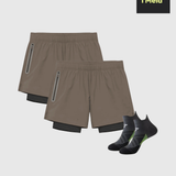 AlienDose | 2-Pack Dynamic Shorts + 1 Pair of Socks