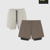 AlienDose | Running Shorts + Dynamic Shorts Bundle