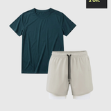 AlienDose | Running Set: 1x MUVTOUCH™ Tee + 1x Running Shorts