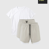 AlienDose | Basic Running Set – 1x MUVTOUCH™ Tee + 2x Running Shorts
