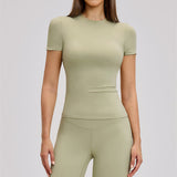 AlienDose | AlienMove™ Minimalist Tee | Short-Sleeve Sports Tee That Flatters Your Silhouette