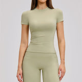 AlienDose | AlienMove™ Minimalist Tee | Short-Sleeve Sports Tee That Flatters Your Silhouette