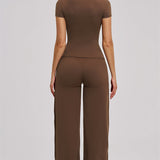 AlienDose | AlienMove™ Minimalist Tee | Short-Sleeve Sports Tee That Flatters Your Silhouette