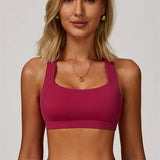AlienDose | AlienShape™ Cross-Back Top & Leggings 2-Piece Set | Cross-Strap Sports Bra + Leggings to Train with Confidence