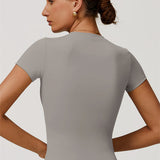 AlienDose | AlienMove™ Minimalist Tee | Short-Sleeve Sports Tee That Flatters Your Silhouette