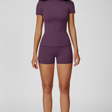 AlienDose | AlienMove™ Minimalist Tee | Short-Sleeve Sports Tee That Flatters Your Silhouette
