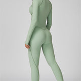 AlienDose | AlienShape™ Zip Jumpsuit | Long-Sleeve Zip Jumpsuit That Shows Off Your Curves