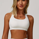 AlienDose | AlienShape™ Cross-Back Top | Cross-Strap Sports Bra to Train with Confidence