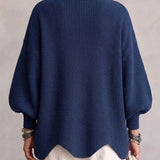 AlienDose | Oversized Collared Cardigan with Gold Buttons