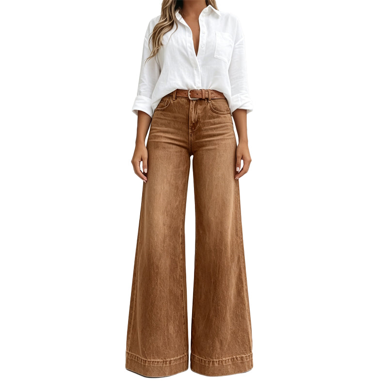 AlienDose | Leg-Lengthening Wide-Leg Jeans