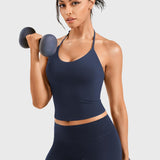 ALIENDOSE | Longline Halter Top – Elegant, Comfy & Versatile