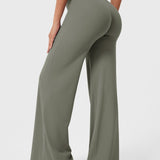 ALIENDOSE | Straight-Leg Leggings – High-Waisted, Soft & Sleek
