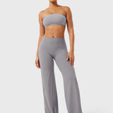 ALIENDOSE | Straight-Leg Leggings – High-Waisted, Soft & Sleek